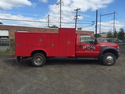 Used 550 ford mechanic service truck #10