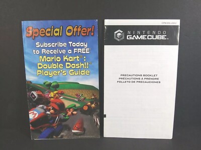 Mario Kart: Double Dash!! (Nintendo GameCube, 2003) INSERTS ONLY NO GAME