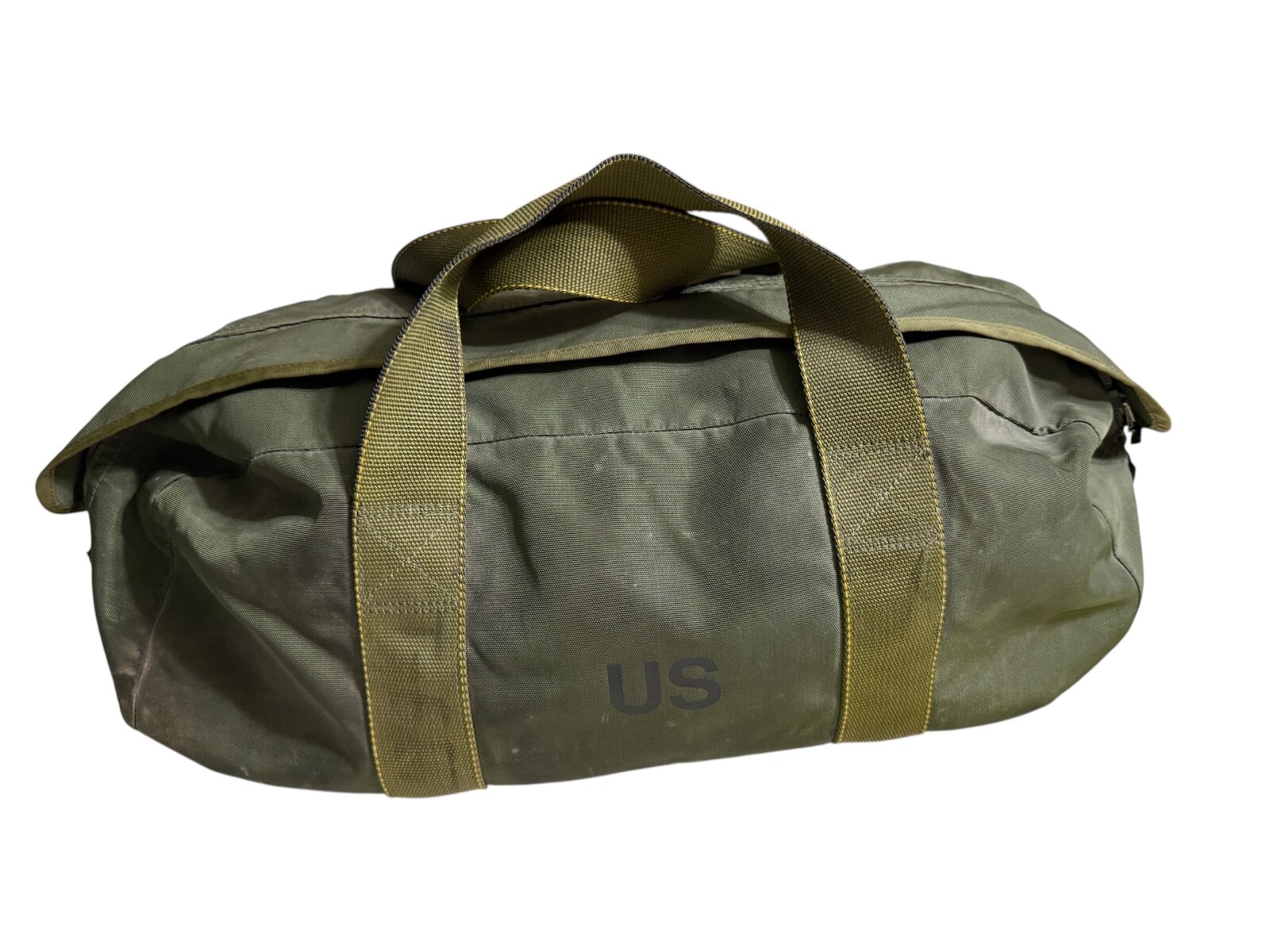 米陸軍海兵隊ベトナム戦争コットン製ダッフルバッグ1960年代 US.ARMY 