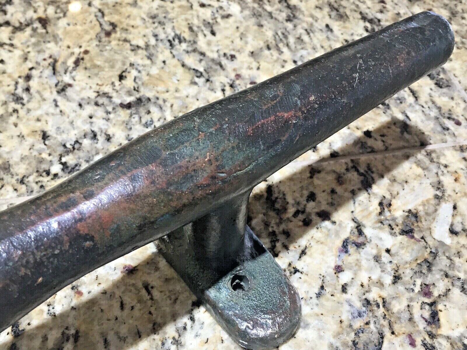 HUGE VINTAGE BRONZE HERRESHOFF BOAT CLEAT 15
