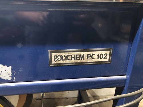 Polychem PC 102 Strapper Poly Strapping Machine