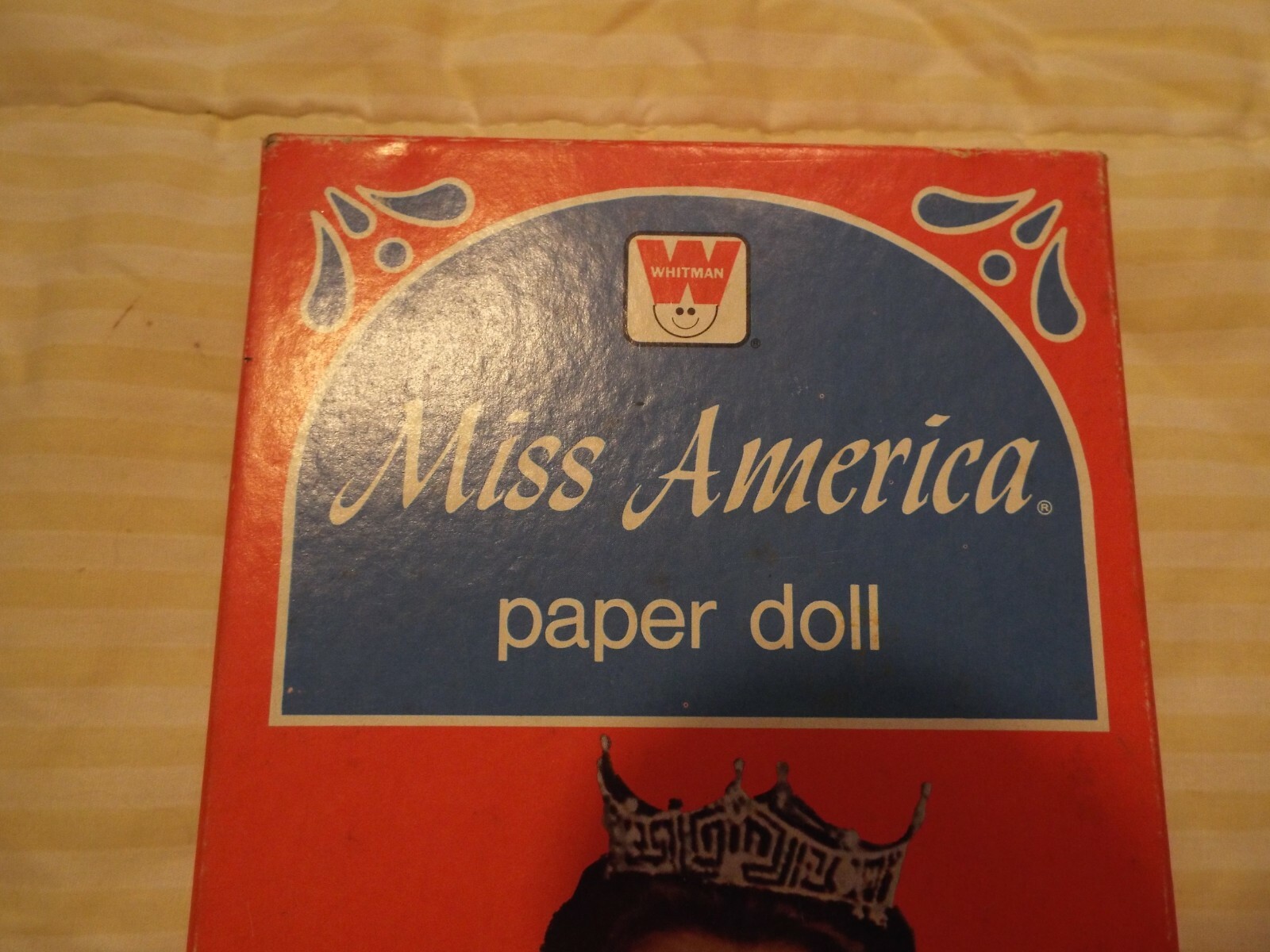 Vintage 1974 Whtiman Miss America Paper Doll set in Original Box