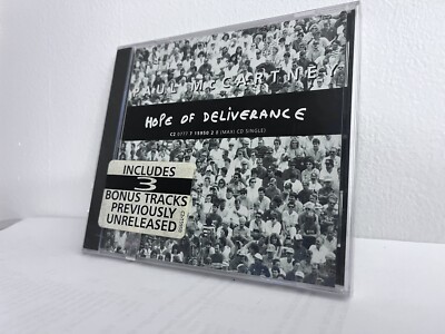 US CD PAUL MCCARTNEY ''HOPE OF DELIVERANCE'' 4 TRACK CDS (BEATLES)