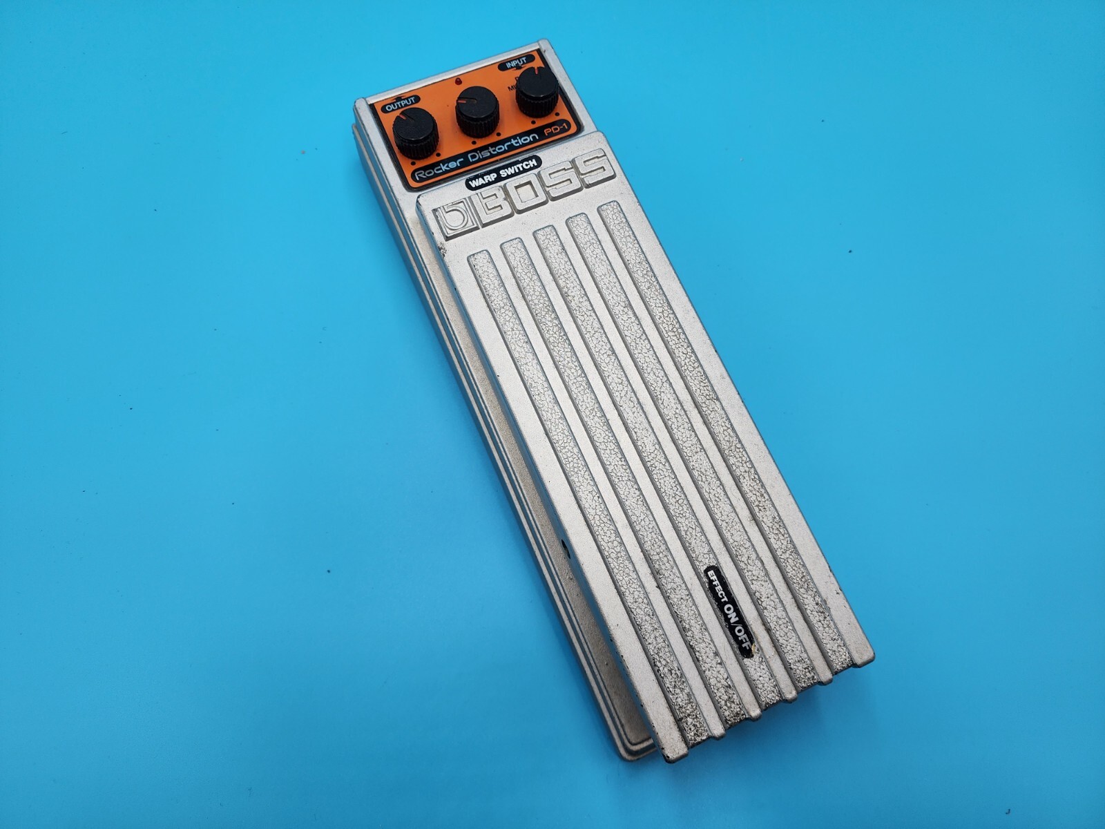 Vintage 80s Boss PD-1 Rocker Distortion Guitar Effect Pedal