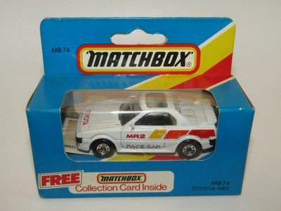 matchbox toyota mr2 1986