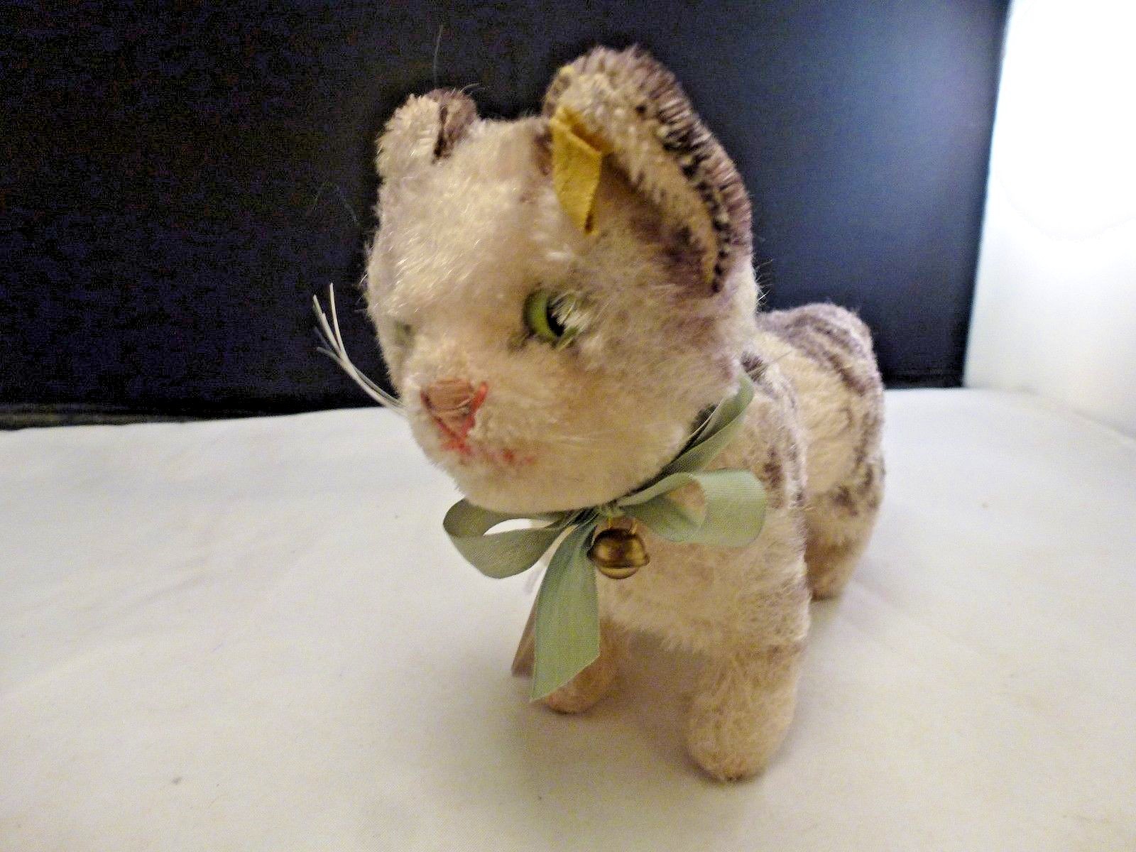 Vintage Steiff TABBY CAT GUMPS DEPT STORE RARE 6 Vintage Steiff TABBY CAT GUMPS DEPT STORE RARE 6