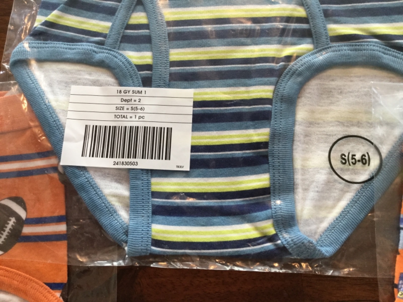 Gymboree boys small (5-6) briefs underwear set of 3 NWT