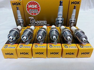 NGK BKR6EGP SPARK PLUG PLATINUM POWER 6-PEICES (7092)