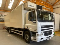 DAF CF75 310 EURO 5, 6X2, 26 TONNE FRIDGE/FREEZER – 2013 – PE13 XMV