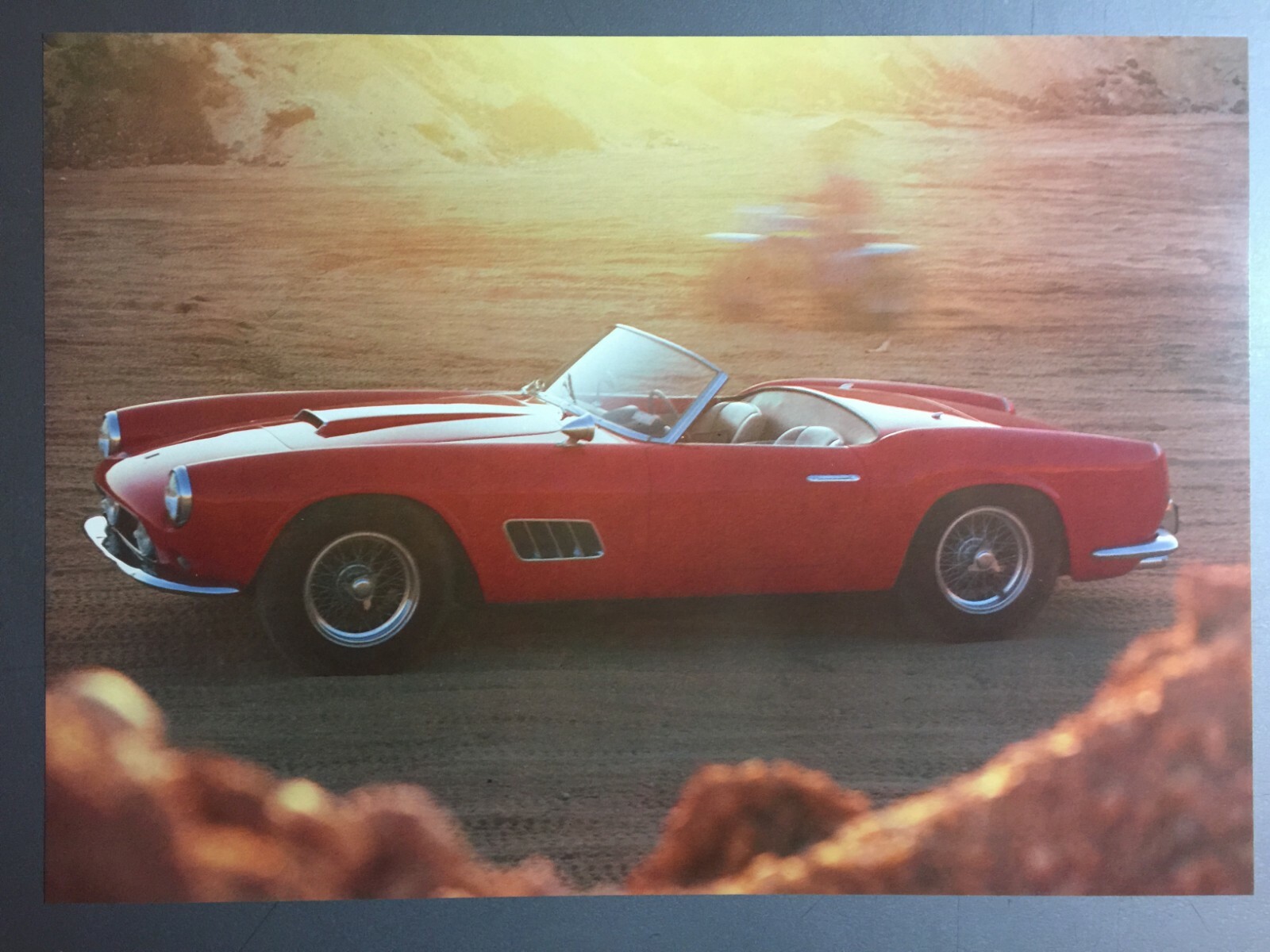 フェラーリ250GTポスター 1957 Ferrari 250 California Spider Print, Picture, Poster