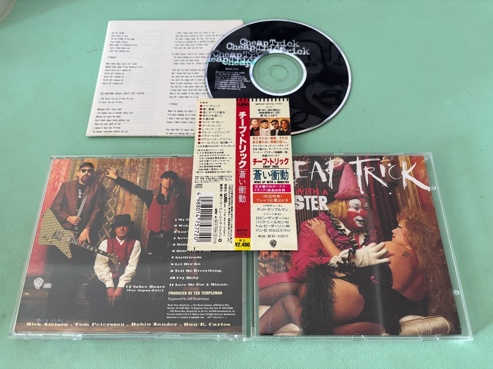Cheap Trick Woke Up With A Monster Lサイズ Woke Up With a Monster | Rhino