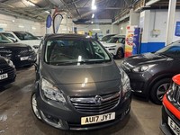 2017 Vauxhall Meriva 1.4i Turbo SE MPV 5dr Petrol Auto Euro 6 (120 ps) MPV Petro