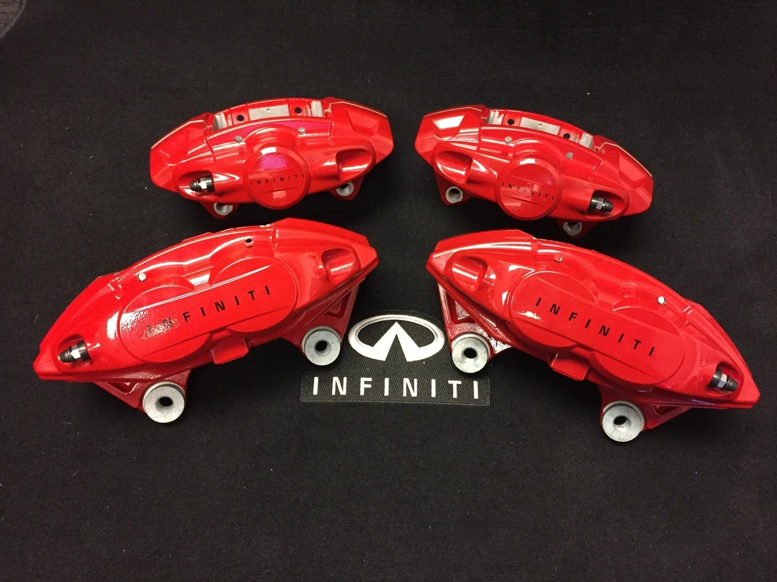 New Genuine Oem Infiniti Red Akebono Calipers, G37, M37, Q50, Q60, Fx50