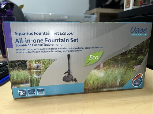 OASE Aquarius Fountain Set Eco 550 with Pump & 3