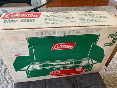 RARE 1-of-a-kind  EXPERIMENTAL Not For Resale  Coleman Camp Stove Model 421Dxp