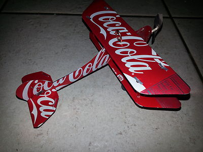 【新品】コカコーラ l Pedal Plane 飛行機 COCA-COLA Can Plane Airplane Made from REAL Coke cans | eBay