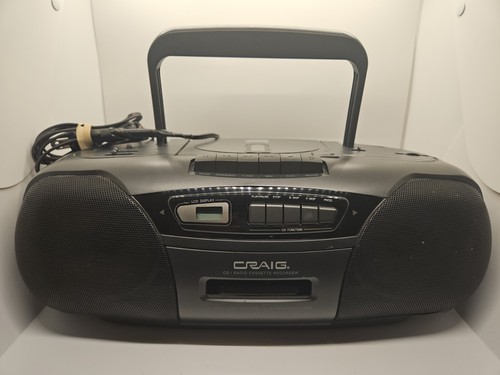 Craig JS 8632 Portable CD/Radio/Cassette Boombox Tested