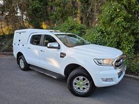 2018 FORD RANGER 2.2 TDCI 160 XLT DOUBLE CAB PICKUP VAN EURO6 4WD DIESEL WHITE