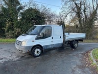 2008 Ford Transit 2.4tdci 115bhp 6 speed crew cab pickup not tipper CHASSIS CAB 