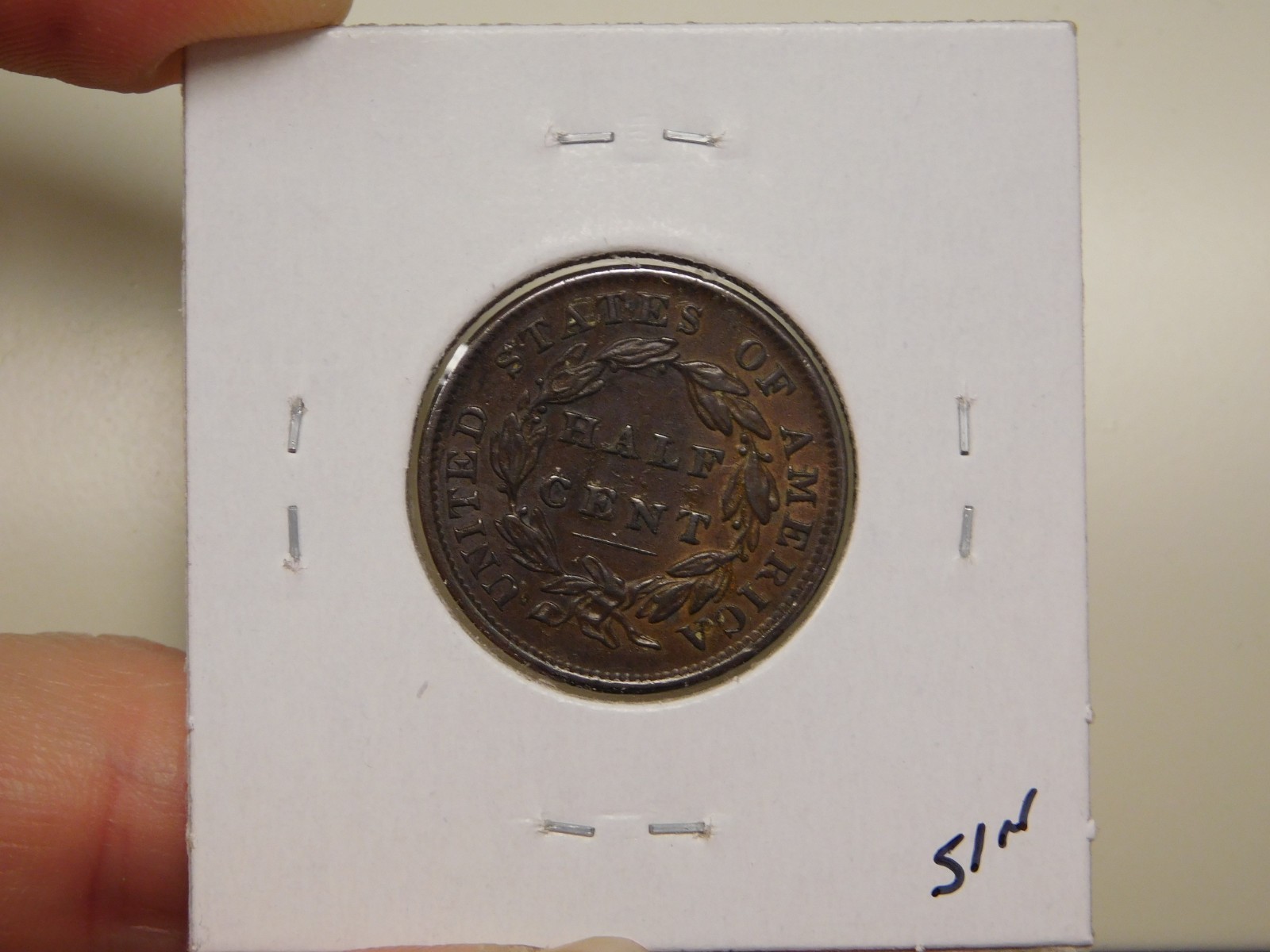 1835 Half Cent