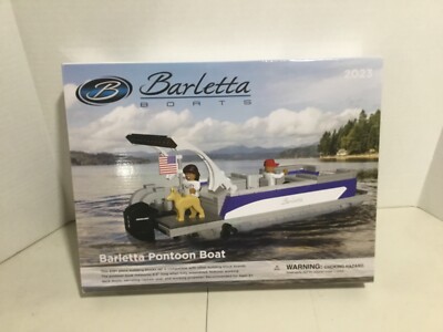Barletta Pontoon Boat First Gear Building Block Set419+ Pieces Factory Sealed