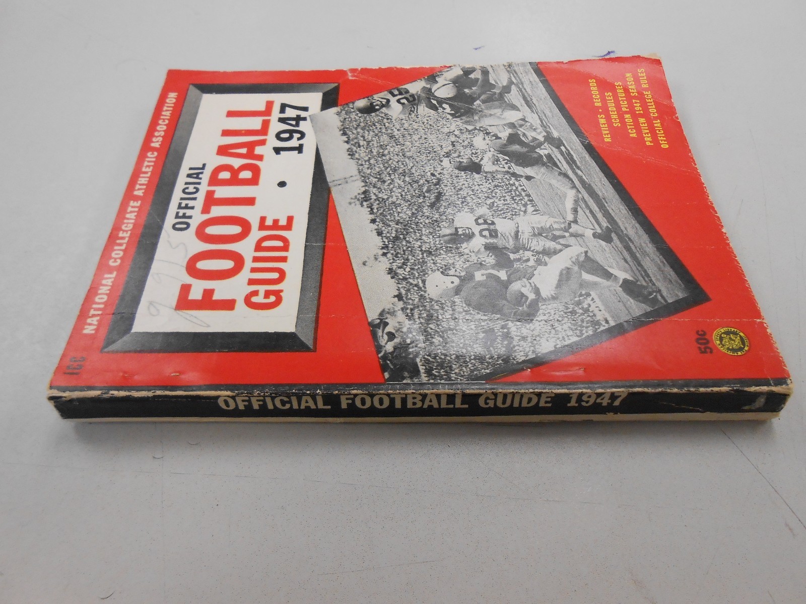 National Collegiate Athletic Association Official Football Guide 1947! LOOK!