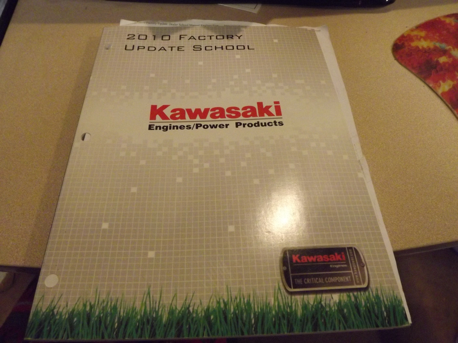 KAWASAKI 2008,2009,2010  FACTORY DEALER  MANUAL ENGINES & POWER PRODUCT(lot of3)