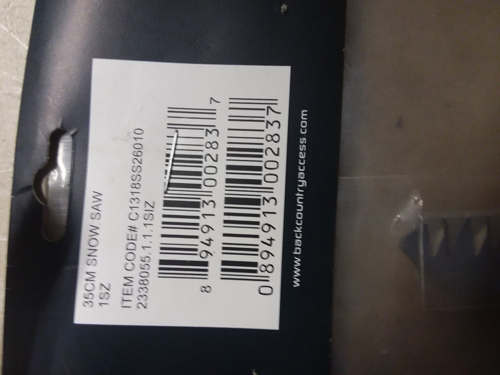 BCA 35 cm Snow/Wood Saw