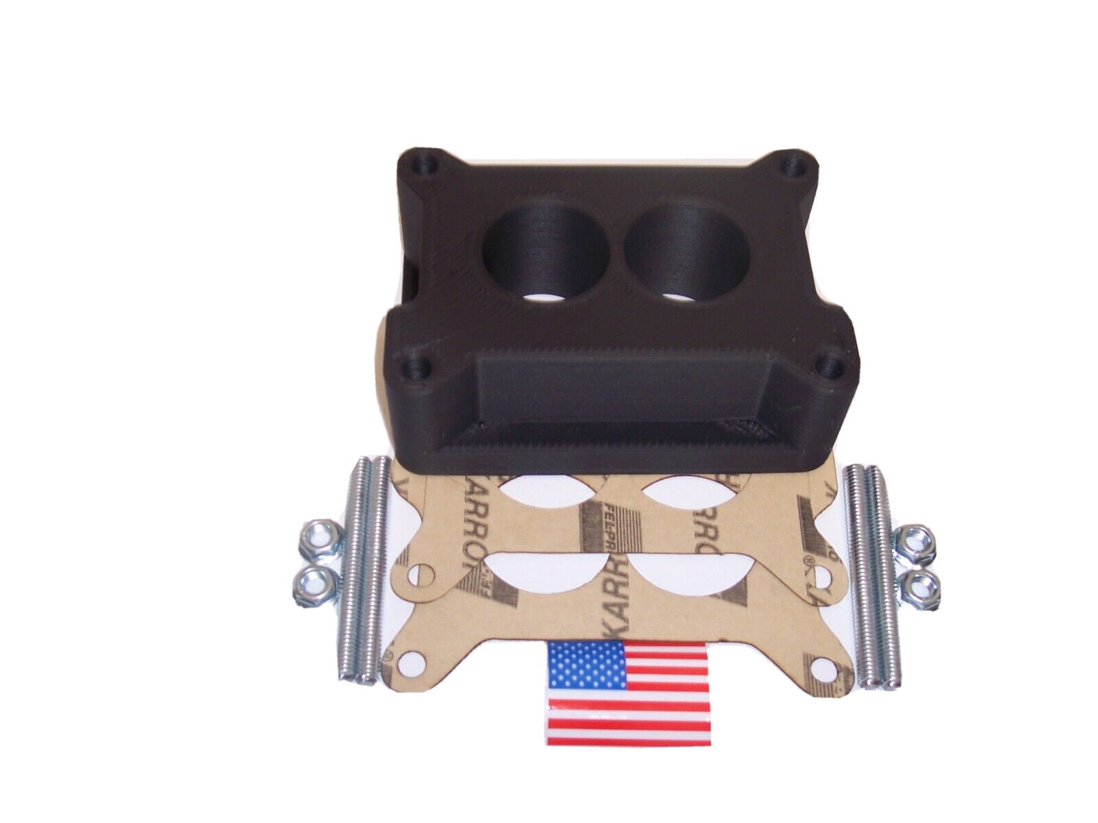Carburetor spacer 2" Fits Holley 4412 Autolite Motorcraft 2bl  oval track USA