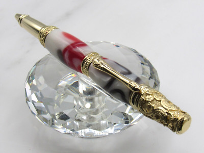 VICTORIAN ELECTRIC STORM ACRYLIC TWIST BALL POINT PEN