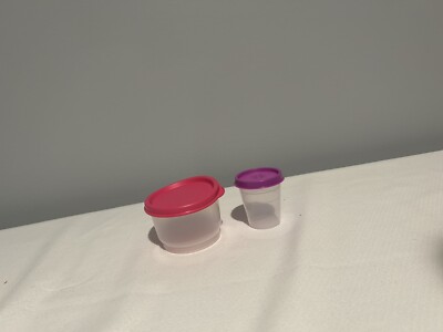Tupperware Snack Cup And Mini New Free Shipping