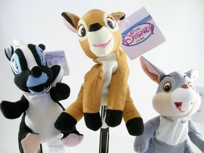 flower bambi plush