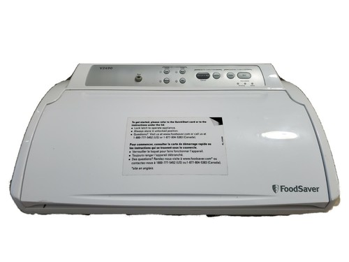 Food Saver V2240 フードセーバー FoodSaver V2240 Space Saver Food Sealer Tested And Works