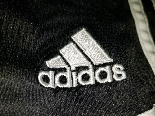 ADIDAS SHORTS Girl's Size XS Black & White Soccer