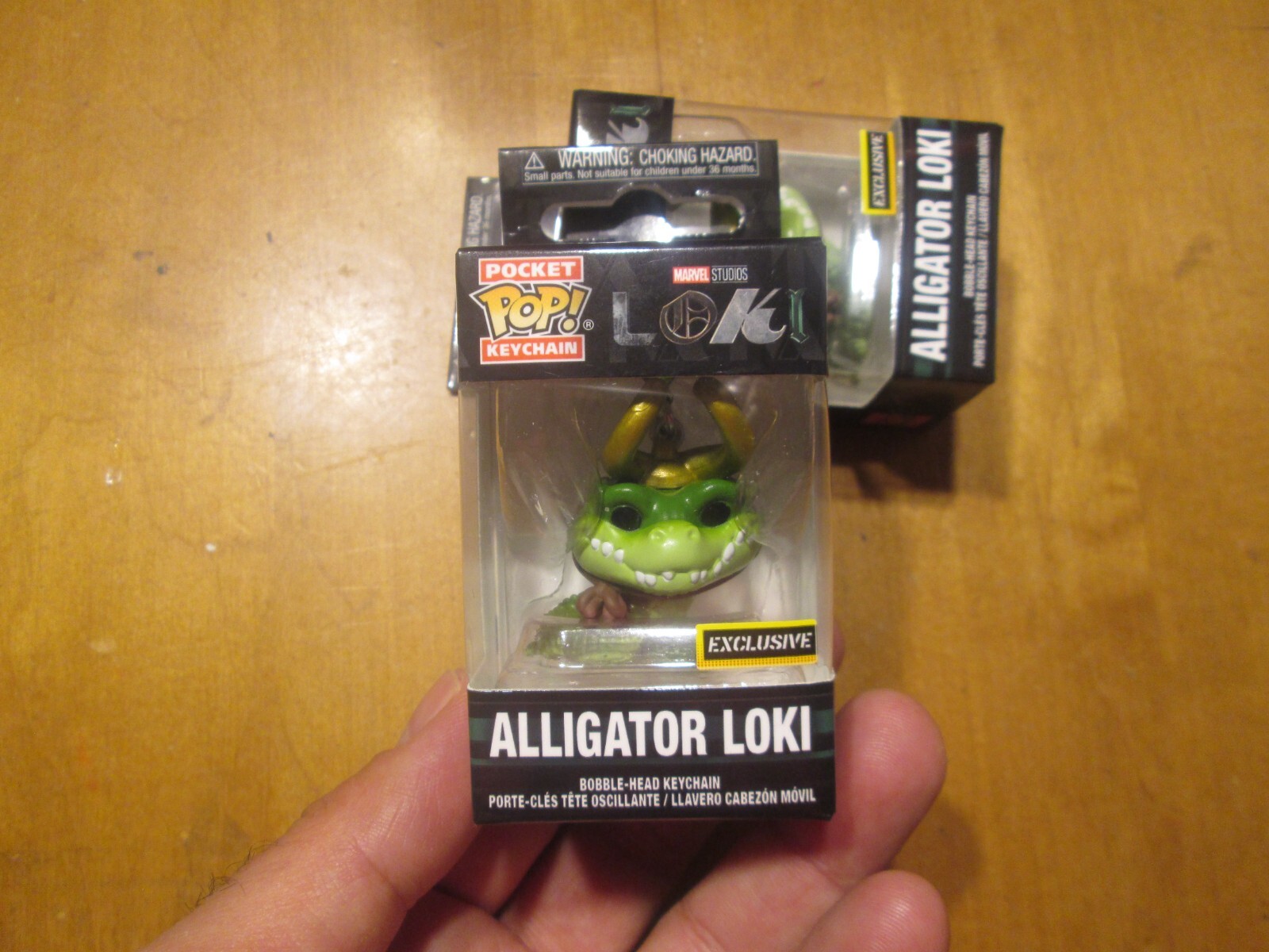 Funko Pop Pocket MARVEL STUDIOS LOKI ALLIGATOR LOKI EXCLUSIVE HOT TOPIC  KEYCHAIN 889698740272 | eBay