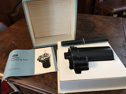 Minox Daylight Developing Tank Darkroom Complete Unused Camera Film Processing