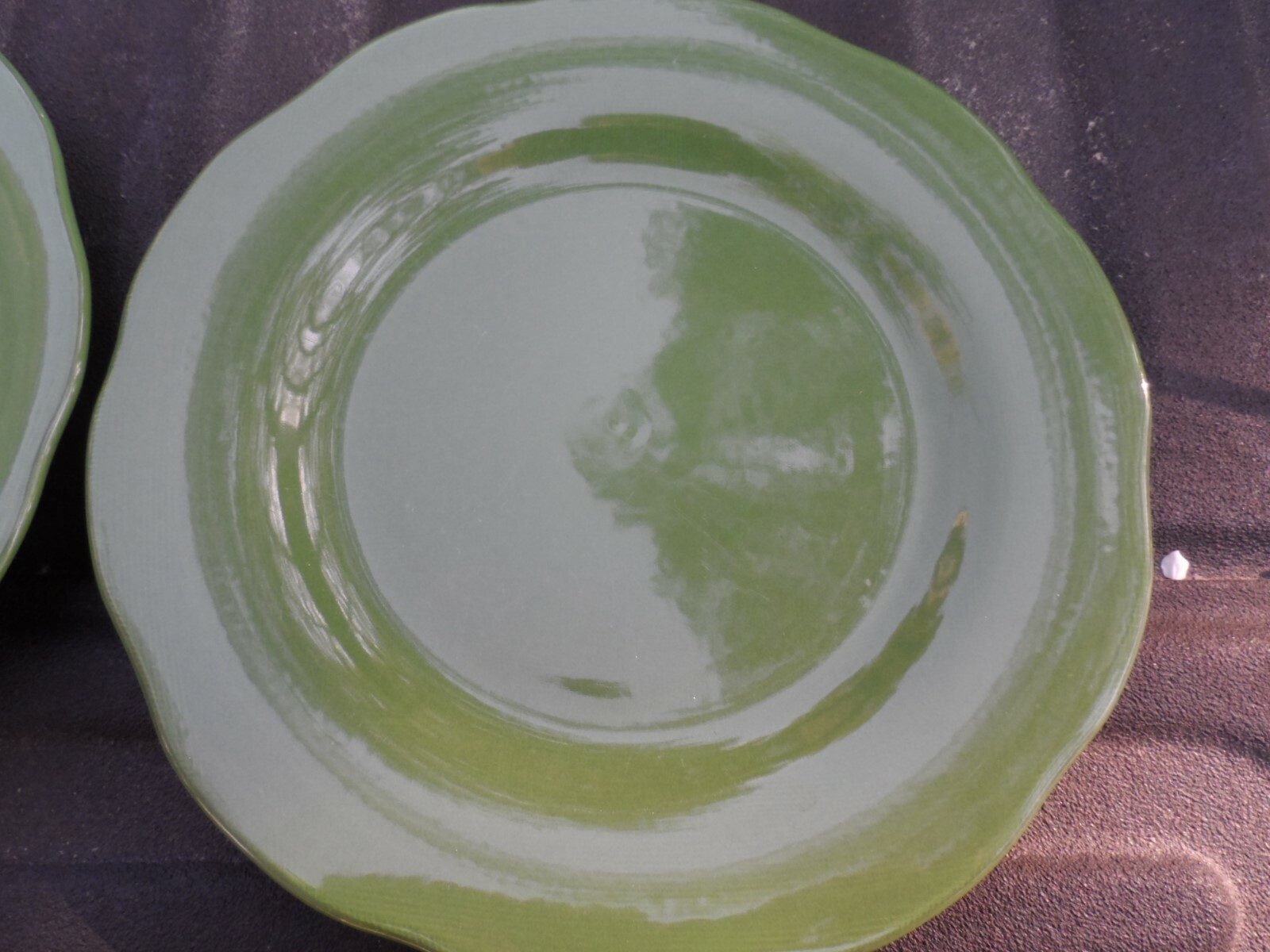 2 Franciscan Wedgewood Apple Pie Granny Smith Dinner Plates