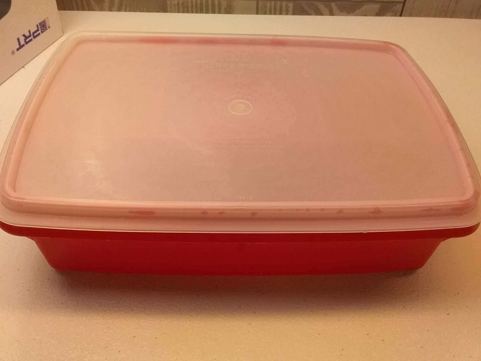 VINTAGE TUPPERWARE TUPPERCRAFT ORGANIZER 767-2 INSERT TRAY