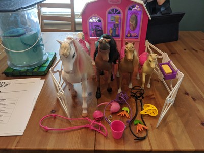 barbie horse ranch