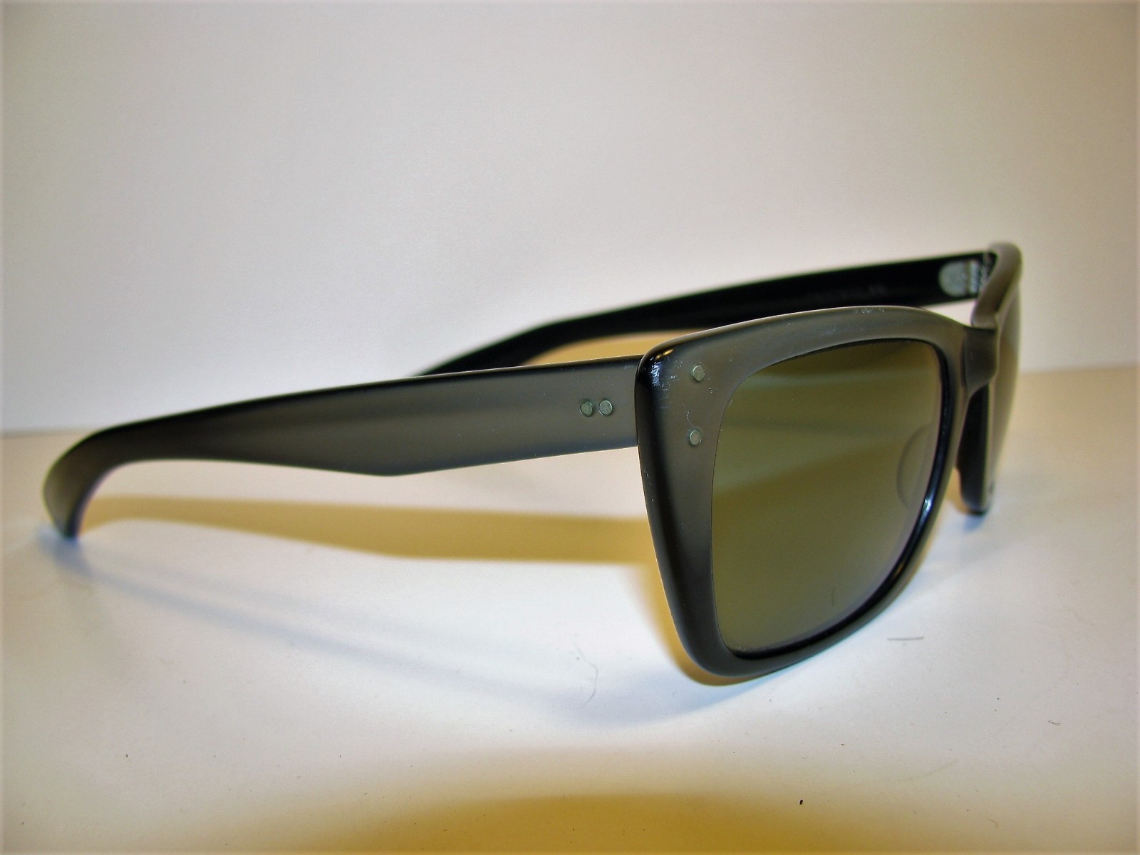 VINTAGE 60's B&L RAY BAN RARE EBONY PEARL CARIBBEAN WAYFARER SUNGLASSES