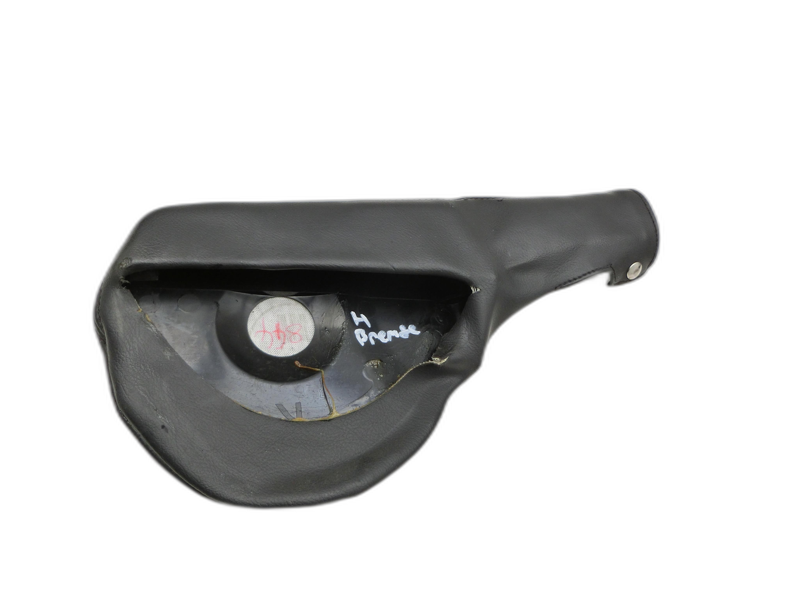 Jaguar X100 XKR XK8 04-06 R 4.2 291KW Ledersack Lederhusse für Handbremshebel  - Bild 1