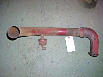 Farmall Super MD Air Cleaner Pipe & Elbow, 60930DA Casting No. 9126-D