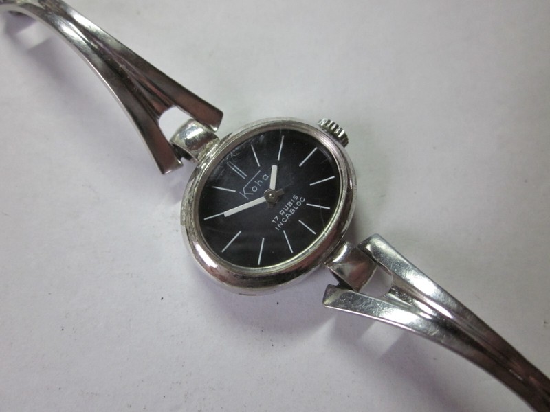 Koha Hans Kohnen Damen Handaufzug Armbanduhr Ladies Wristwatch Kaliber Puw 1175