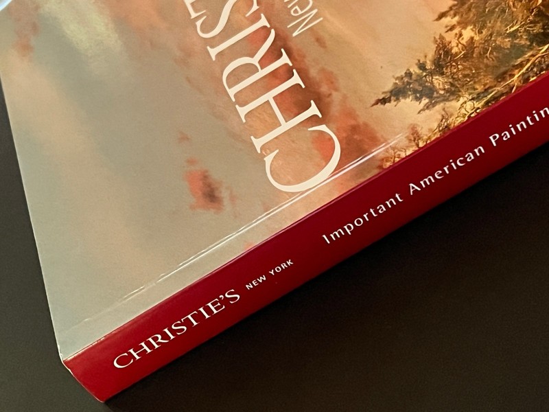 Christie's Auction Catalog Important American Paintings New York