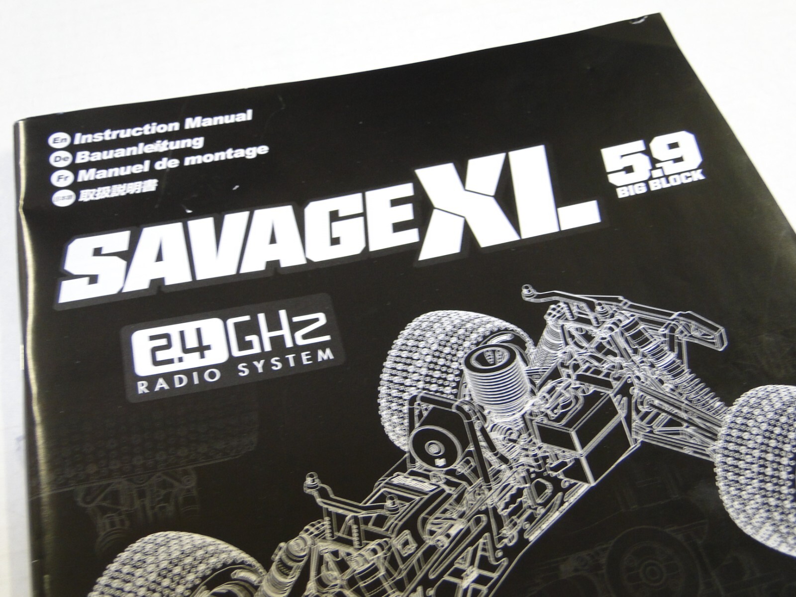 *NEW HPI SAVAGE XL 5.9 Big Block RTR Manual HXL0