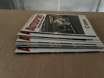 AUTOSPORT Magazines 1989 Lot Of 6 Magazines & 2 Special Guides Feat Prost