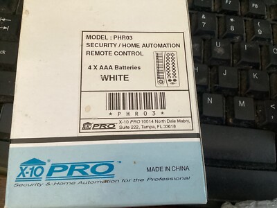 X10 Palm Pad Wireless Controller (PHR03) new