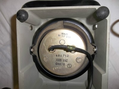 VERY NICE Vintage BIRD ELECTRONIC WATT METER p/n 2000017 CHA70  q-scale thruline