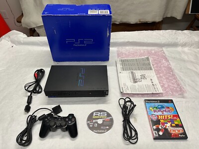 *1st Run* 2000 US NTSC Sony Playstation 2 PS2 Console System 30001 Original BOX