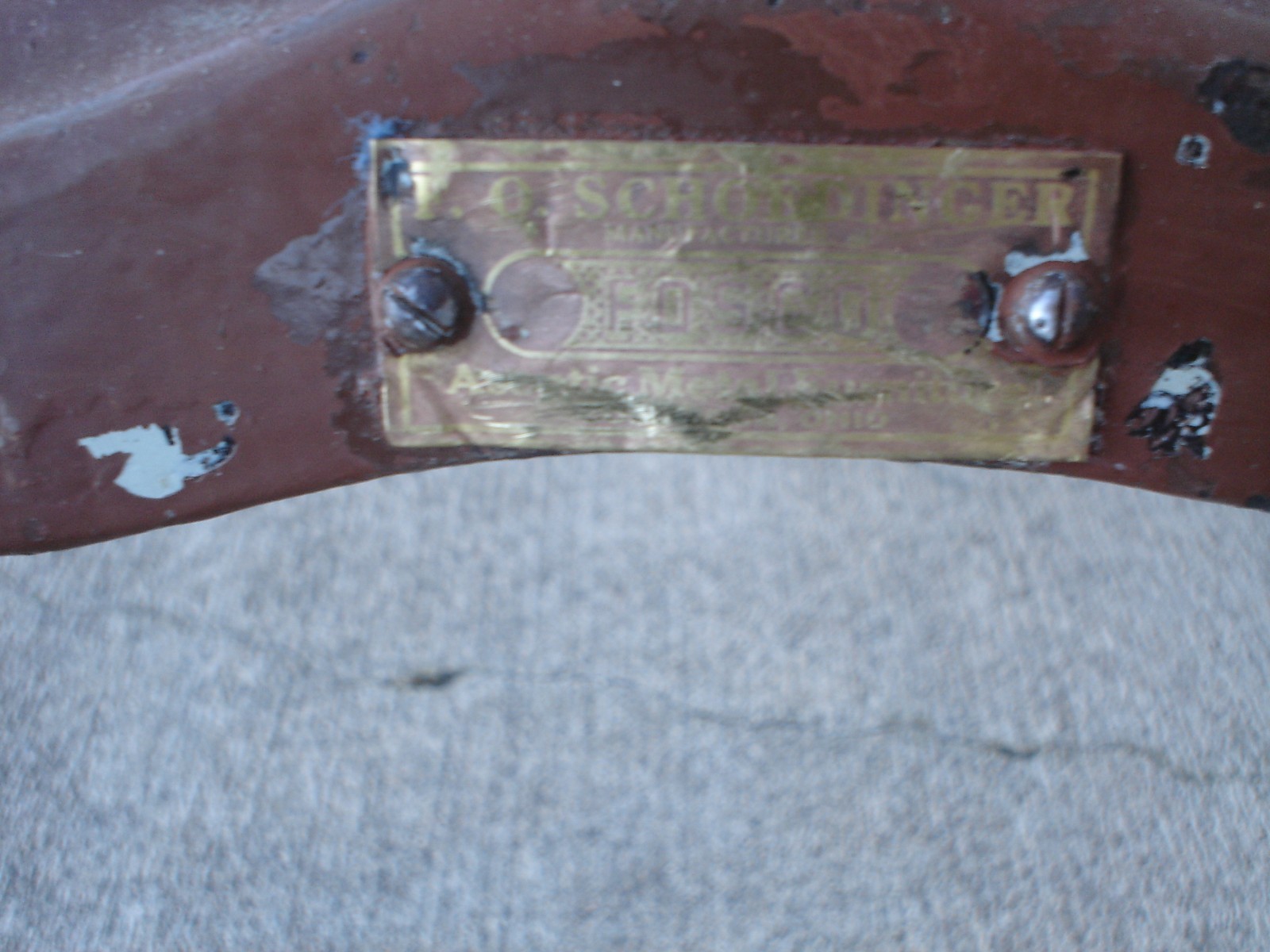 Aseptic Furniture Company F.O.Schoedinger Medical/Dentist Table  Industrial Good